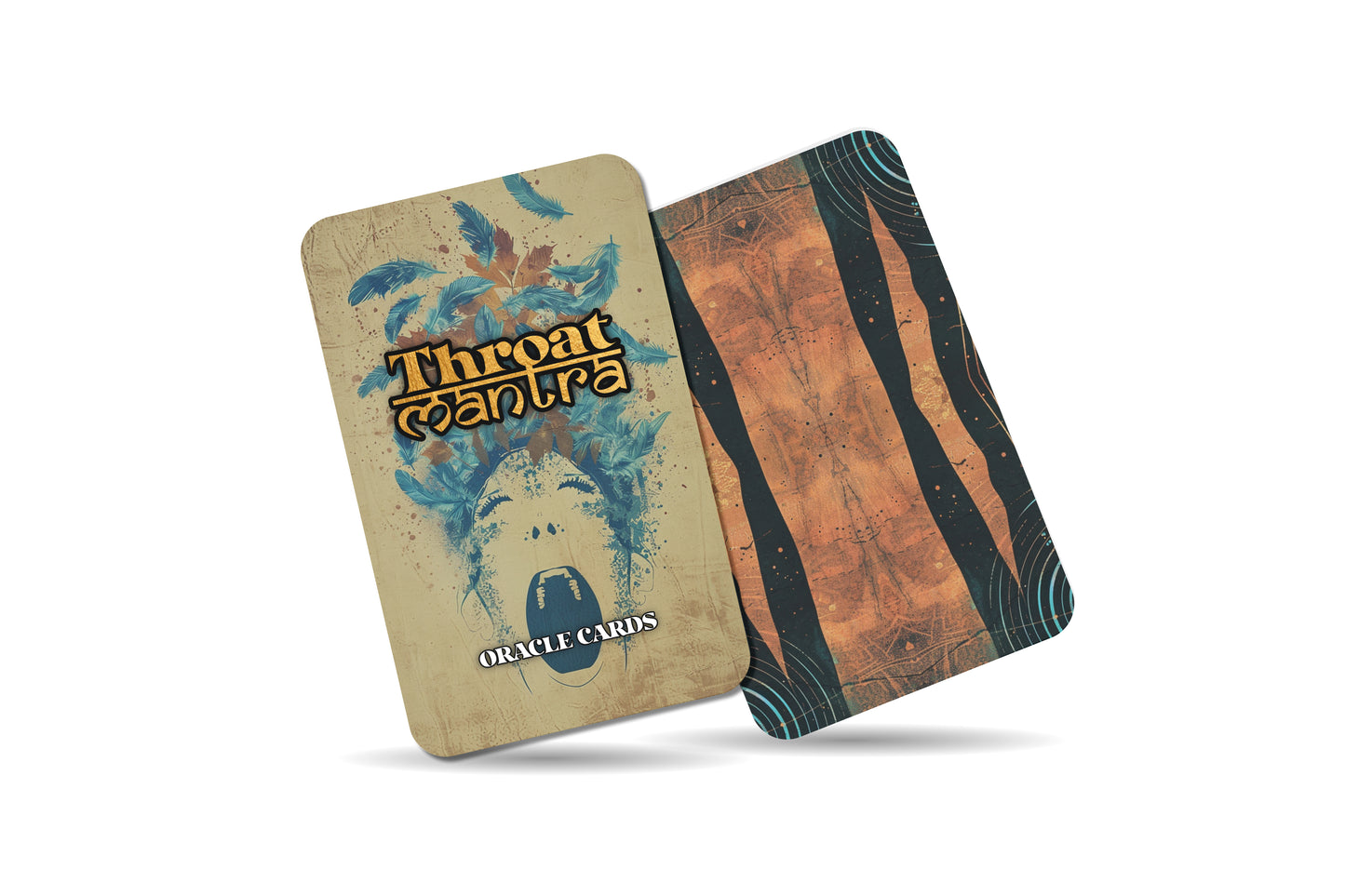 Throat Mantra – A Truth Voice Oracle Deck – 22 Oracle Cards – Speak with Clarity and Power