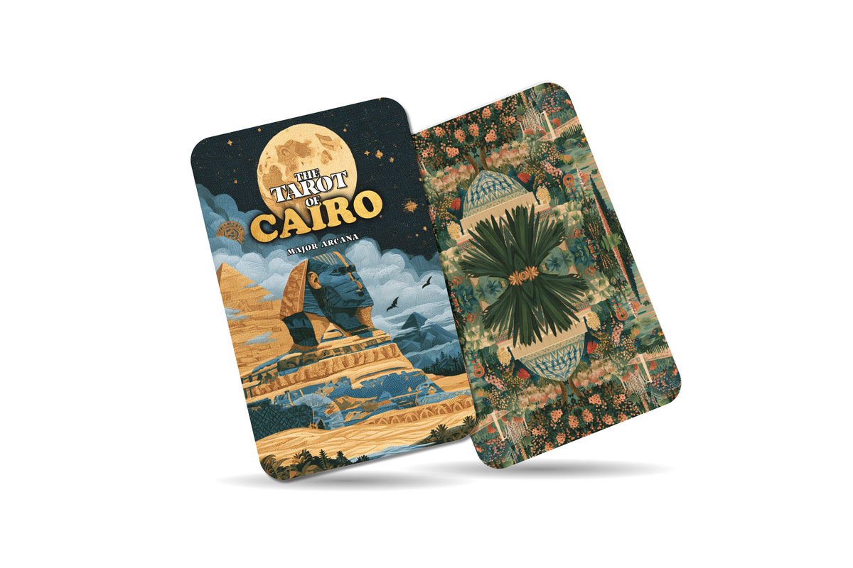 The Tarot of Cairo – An Ancient Egyptian Tarot Deck – 22 Tarot Cards – Mysteries of the Nile and the Pharaohs