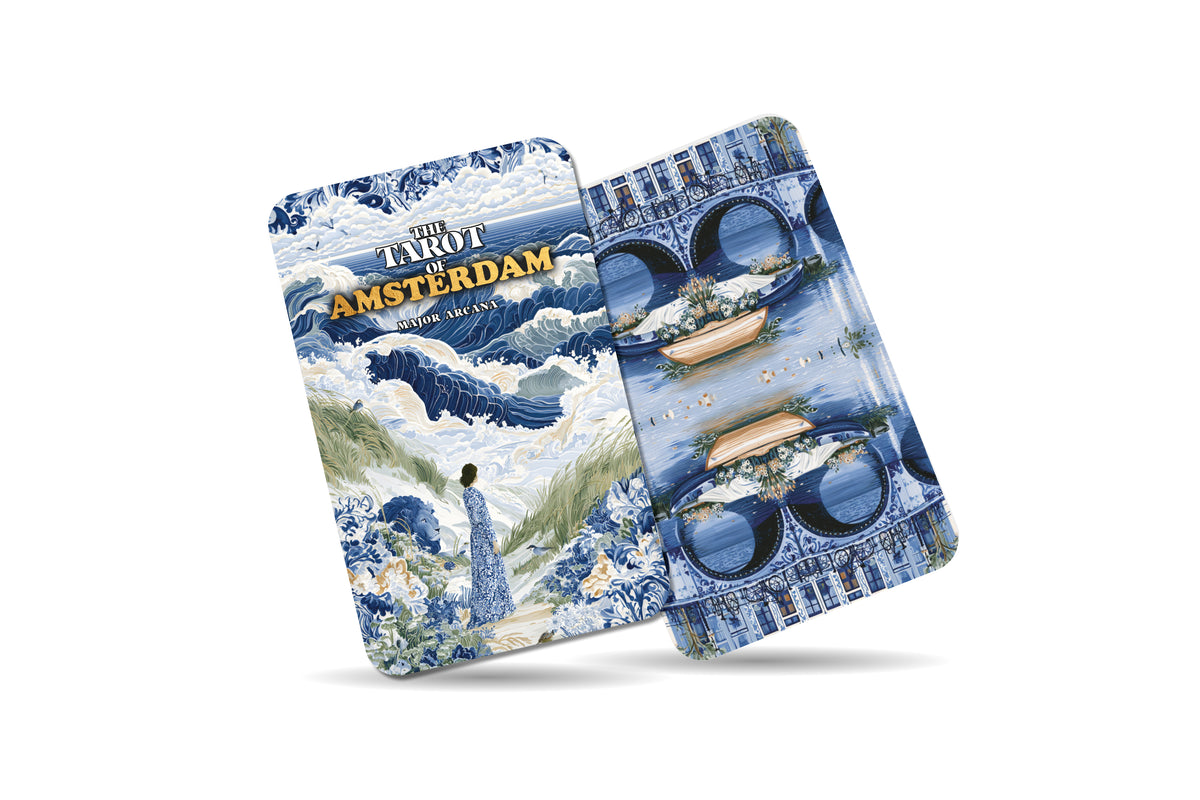 The Tarot of Amsterdam – A Canal City Tarot Deck – 22 Tarot Cards – Mystical Journeys Through the Netherlands’ Historic Heart