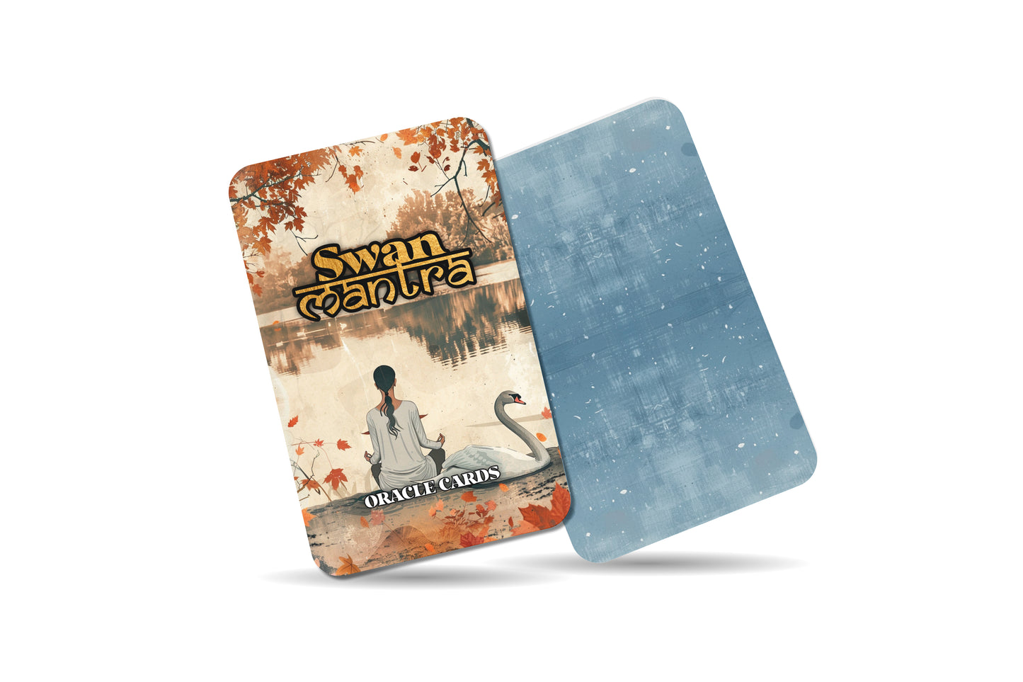 Swan Mantra – A Soul Serenity Oracle Deck – 22 Oracle Cards – Poise, Purity, and Peace
