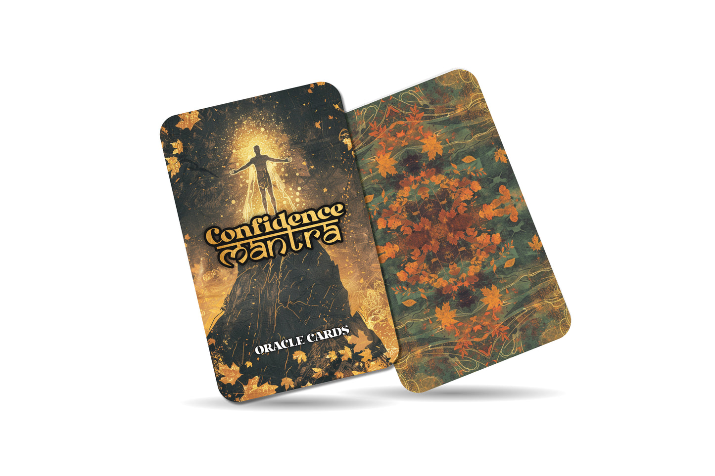 Confidence Mantra – An Inner Power Oracle Deck – 22 Oracle Cards – Radiate Self-Belief and Courage