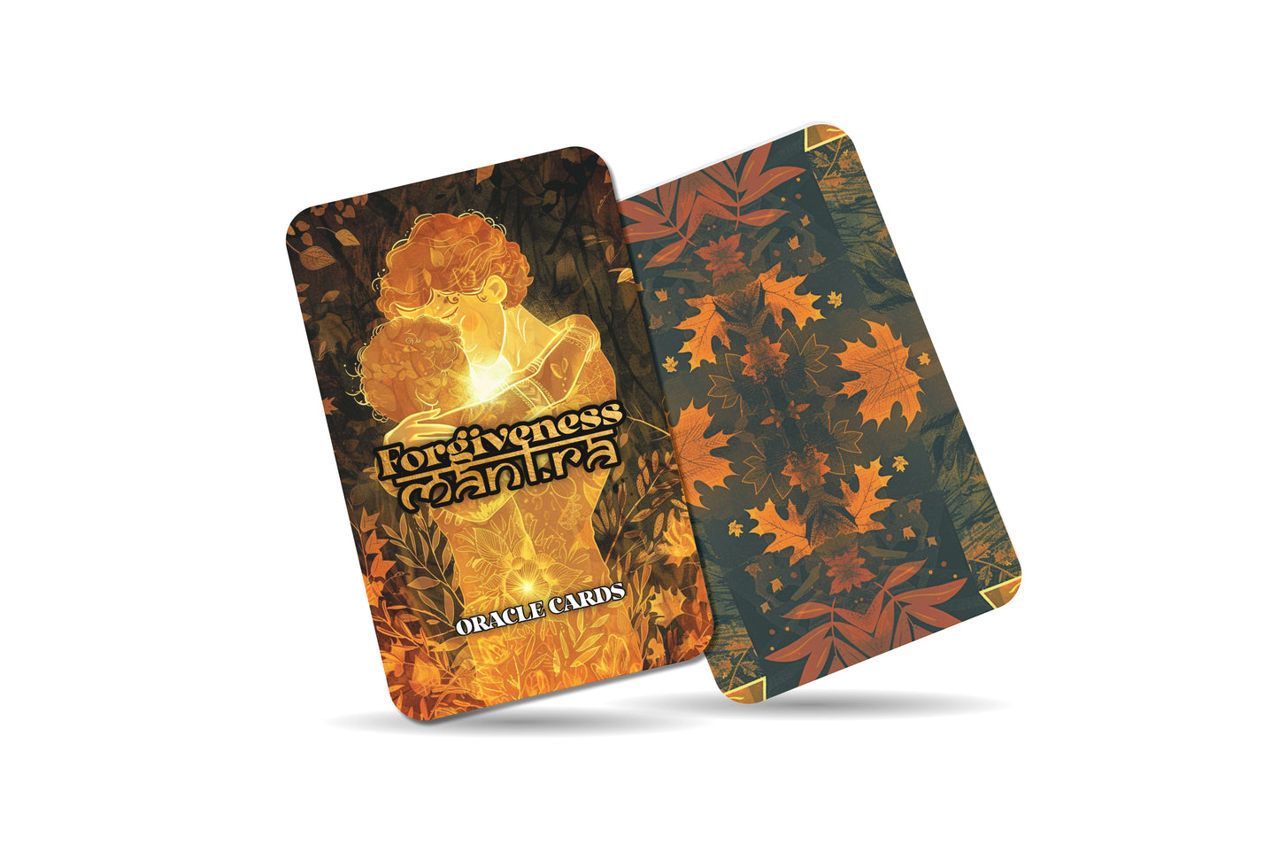 Forgiveness Mantra – A Heart Healing Oracle Deck – 22 Oracle Cards – Release, Renew, and Liberate