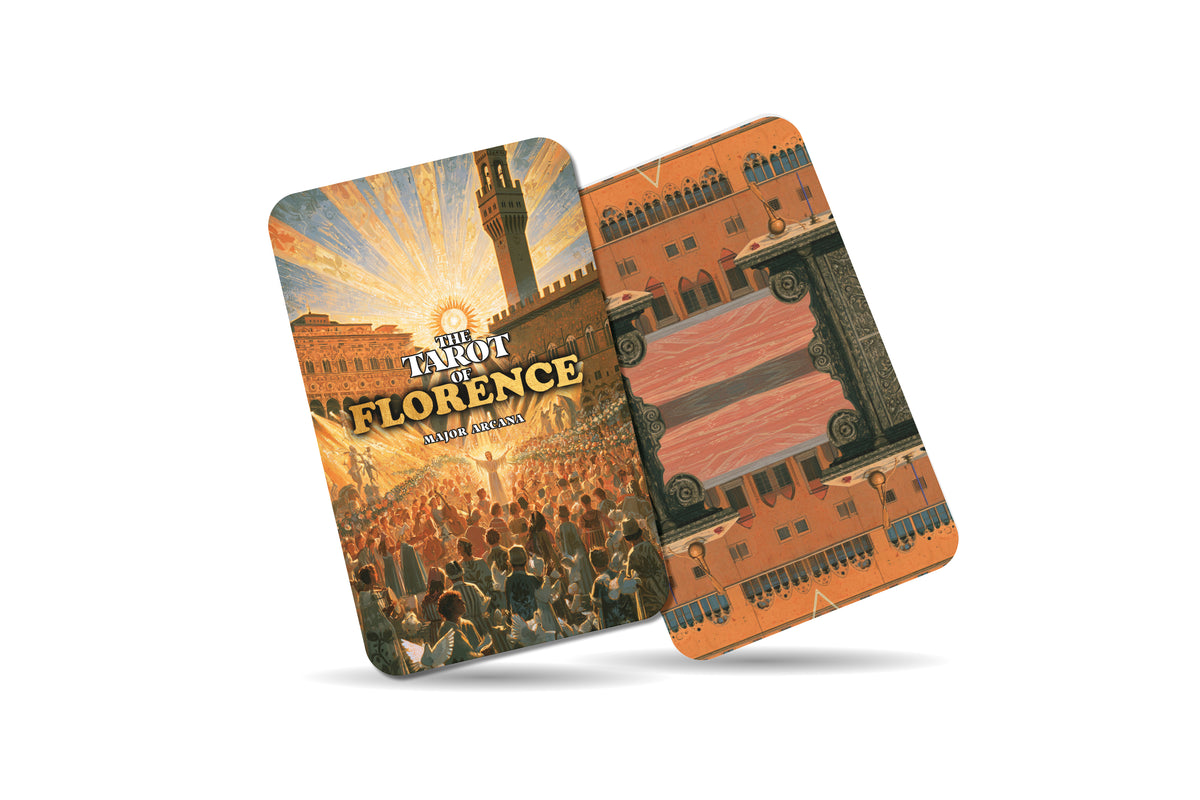 The Tarot of Florence – A Renaissance Wisdom Tarot Deck – 22 Tarot Cards – Art, Beauty, and Italian Enlightenment