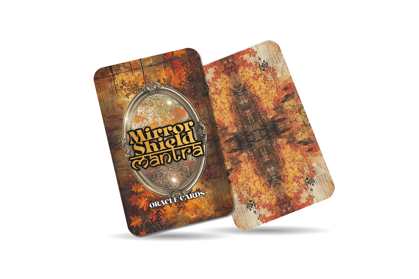 Mirror Shield Mantra – A Psychic Protection Oracle Deck – 22 Oracle Cards – Reflect, Deflect, Empower