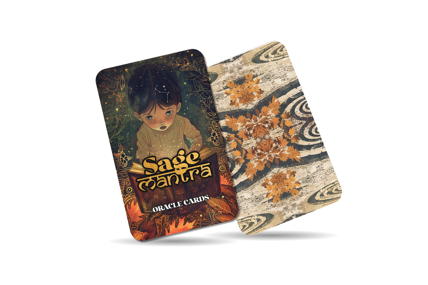 Sage Mantra – A Wisdom Keeper Oracle Deck – 22 Oracle Cards – Guidance from the Ancient Path