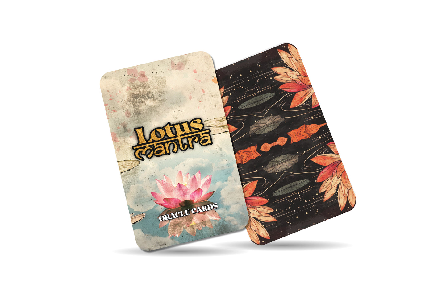 Lotus Mantra – A Spiritual Growth Oracle Deck – 22 Oracle Cards – Rising Through Sacred Mud