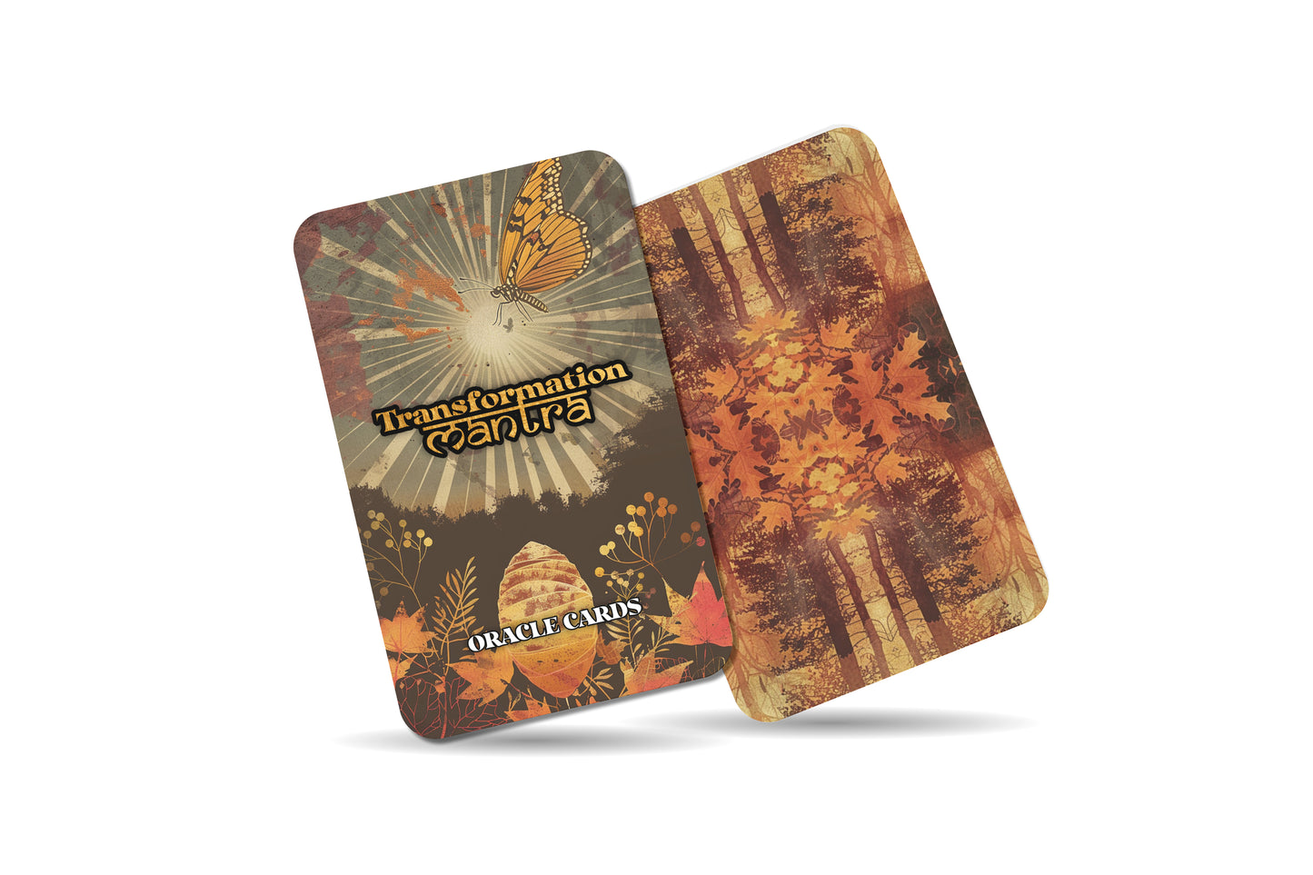 Transformation Mantra – An Alchemy Oracle Deck – 22 Oracle Cards – Evolve Through Fire and Light