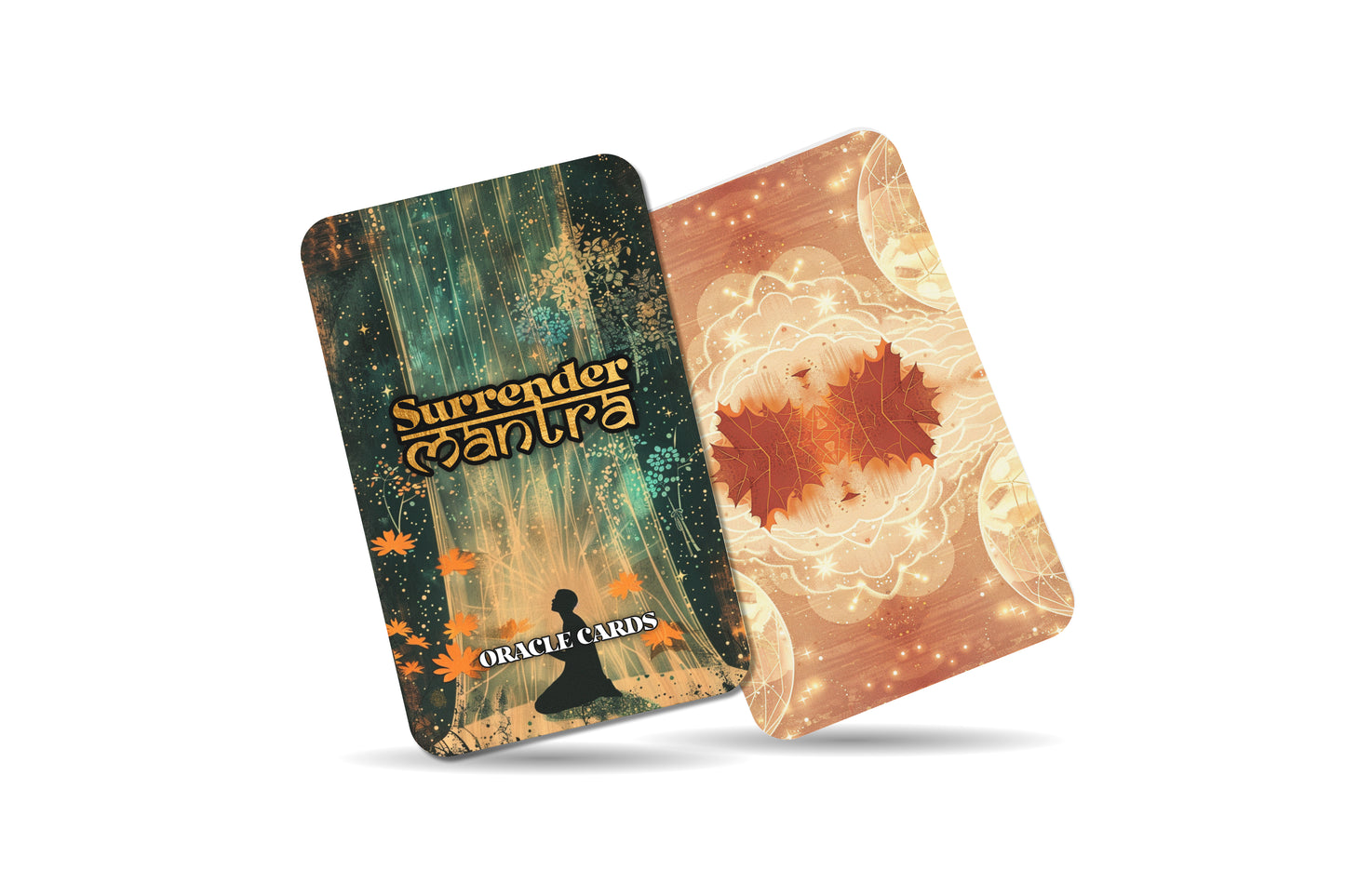 Surrender Mantra – A Trust Oracle Deck – 22 Oracle Cards – Letting Go to Receive More