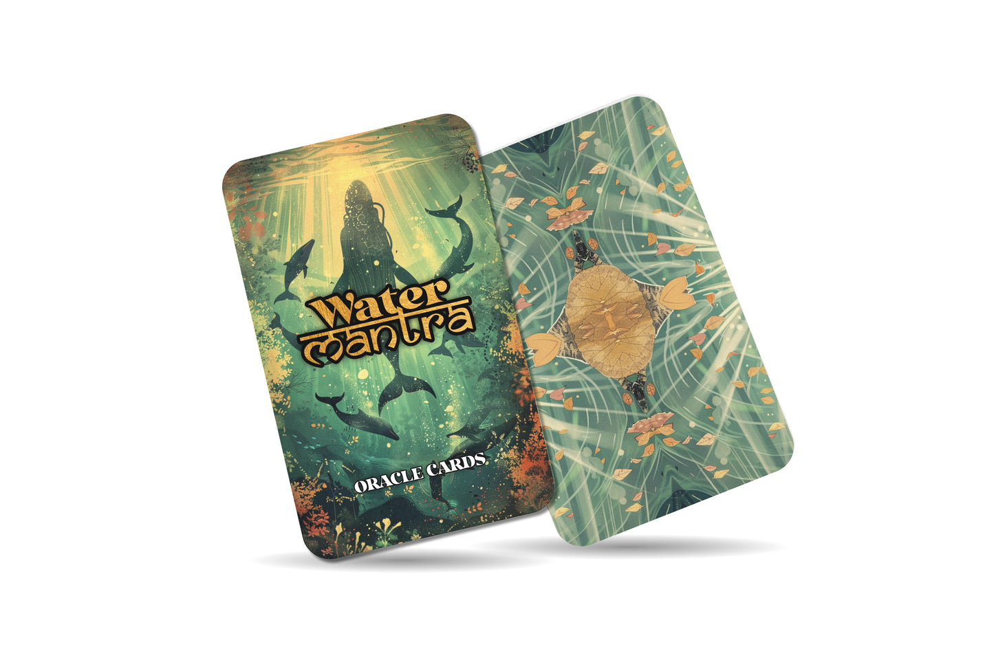 Water Mantra – An Emotional Healing Oracle Deck – 22 Oracle Cards – Flow with Grace and Depth