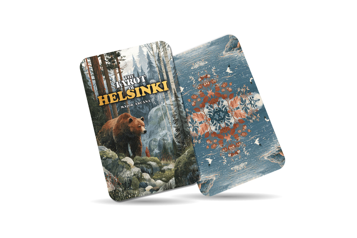 The Tarot of Helsinki – A Nordic Nature Tarot Deck – 22 Tarot Cards – Forests, Sea, and Finnish Mysticism