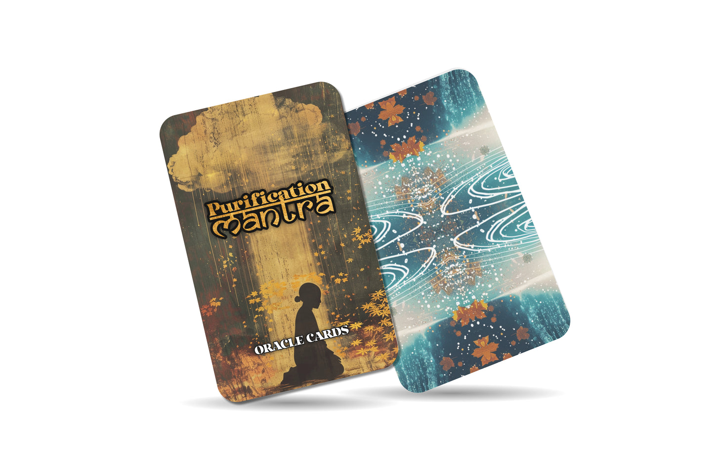 Purification Mantra – A Soul Detox Oracle Deck – 22 Oracle Cards – Cleansing Mind, Body, Spirit
