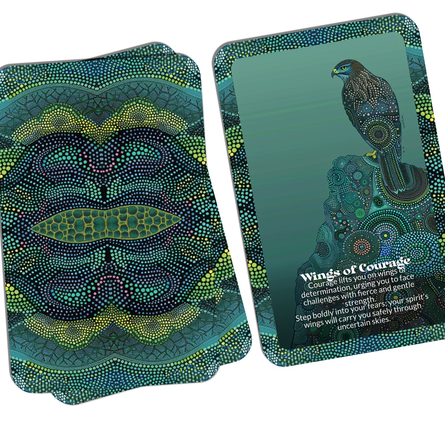 Feather Code – An Animal Spirit Oracle Deck – 22 Oracle Cards – Messages Written on Wings and Wind