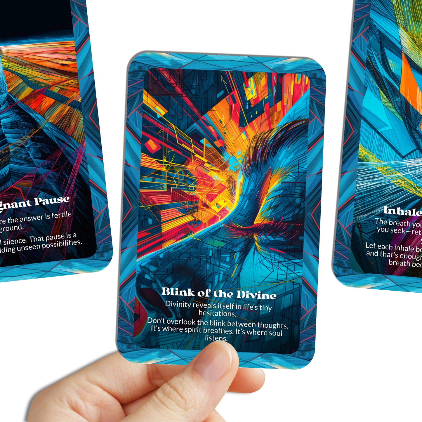 The Pause Oracle – A Presence Oracle Deck – 22 Oracle Cards – Stop, Breathe, Begin Again