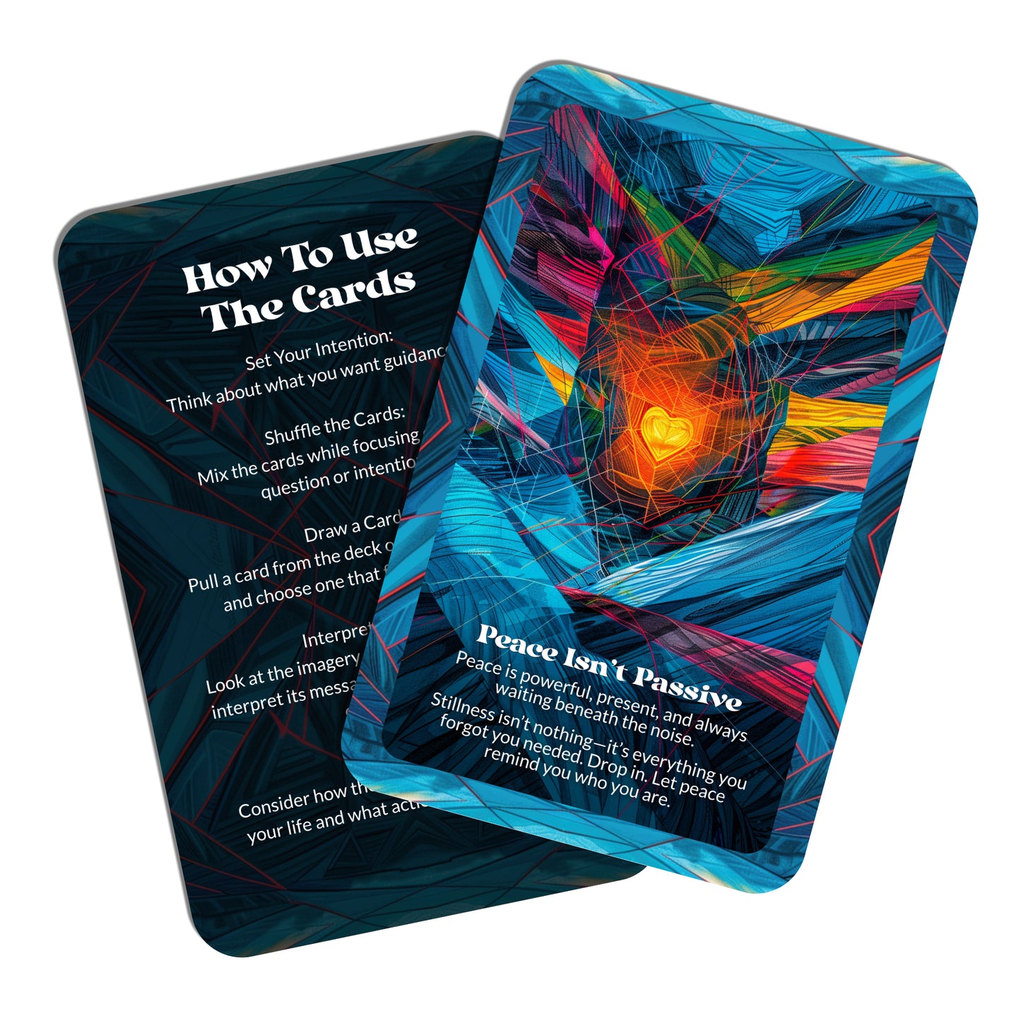 The Pause Oracle – A Presence Oracle Deck – 22 Oracle Cards – Stop, Breathe, Begin Again