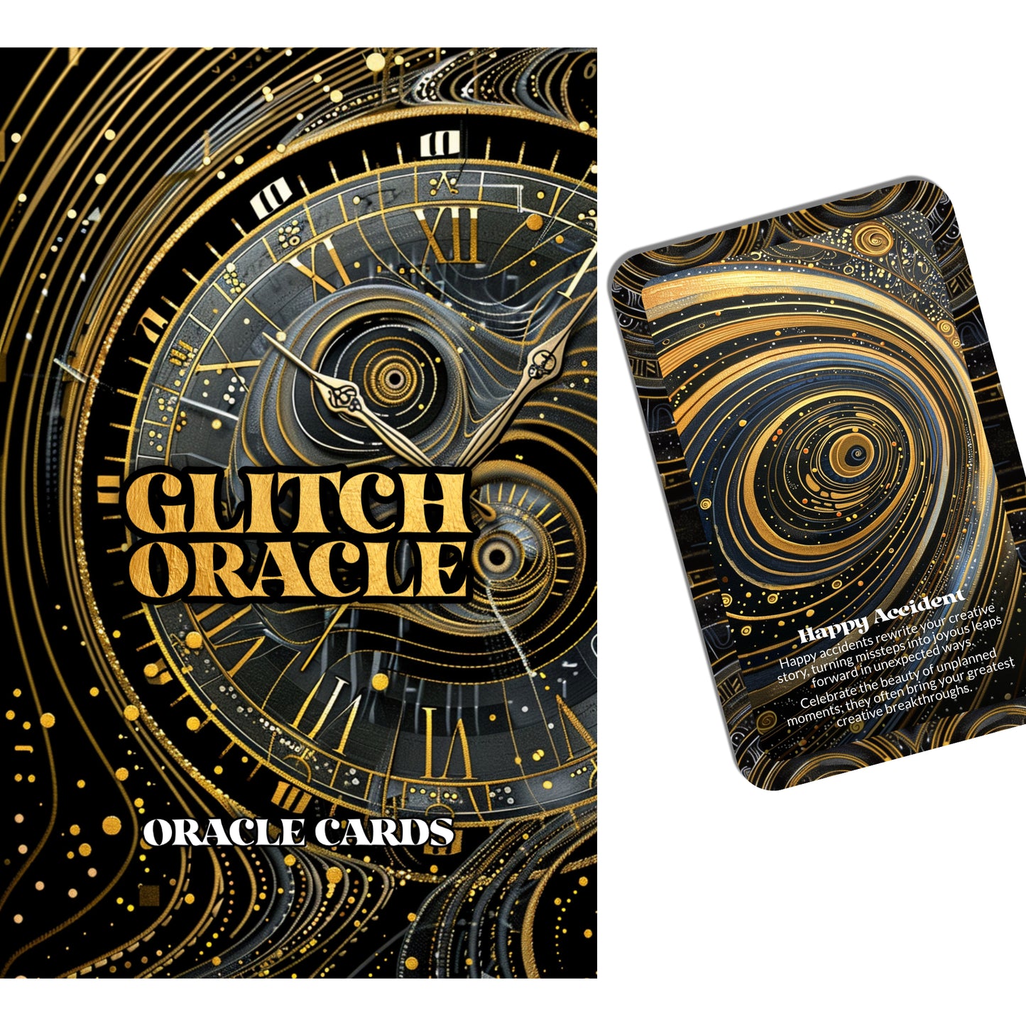 Glitch Oracle – An Inspired Mistakes Oracle Deck – 22 Oracle Cards – Find Power in the Perfect Error