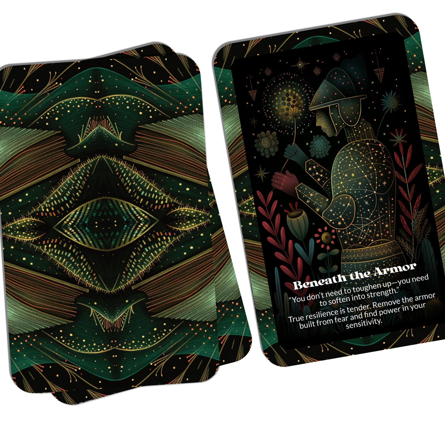 The Quiet Rebellion – An Empowered Change Oracle Deck – 22 Oracle Cards – Break Free Without Breaking Down