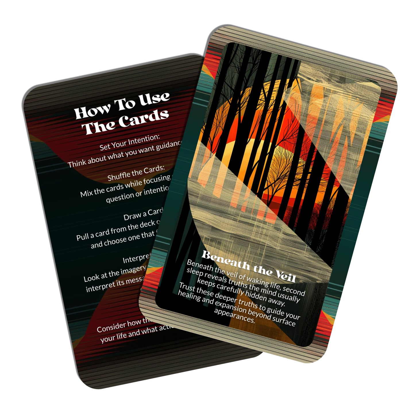 Second Sleep – A Subconscious Depth Oracle Deck – 22 Oracle Cards – What Awaits in the Quiet Return