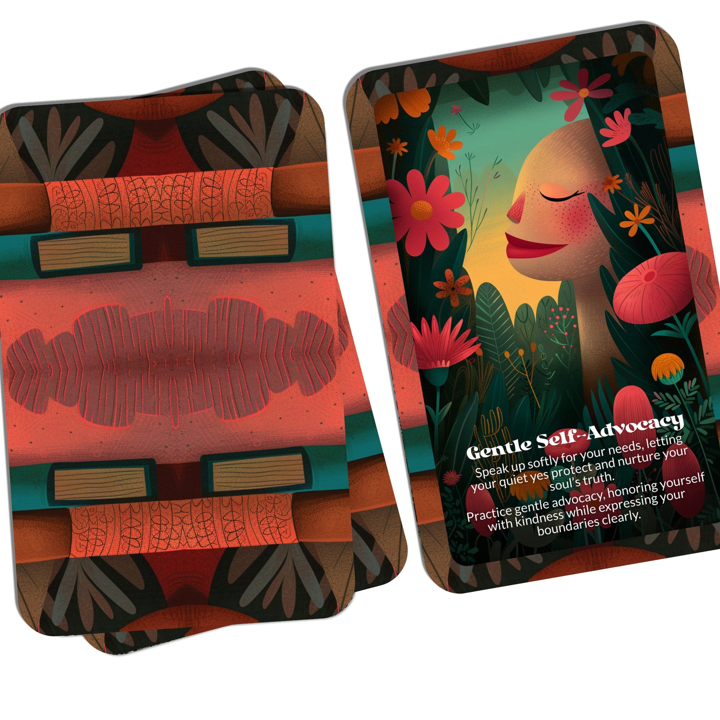 The Quiet Yes – A Boundaries Oracle Deck – 22 Oracle Cards – Consent that Begins from Within