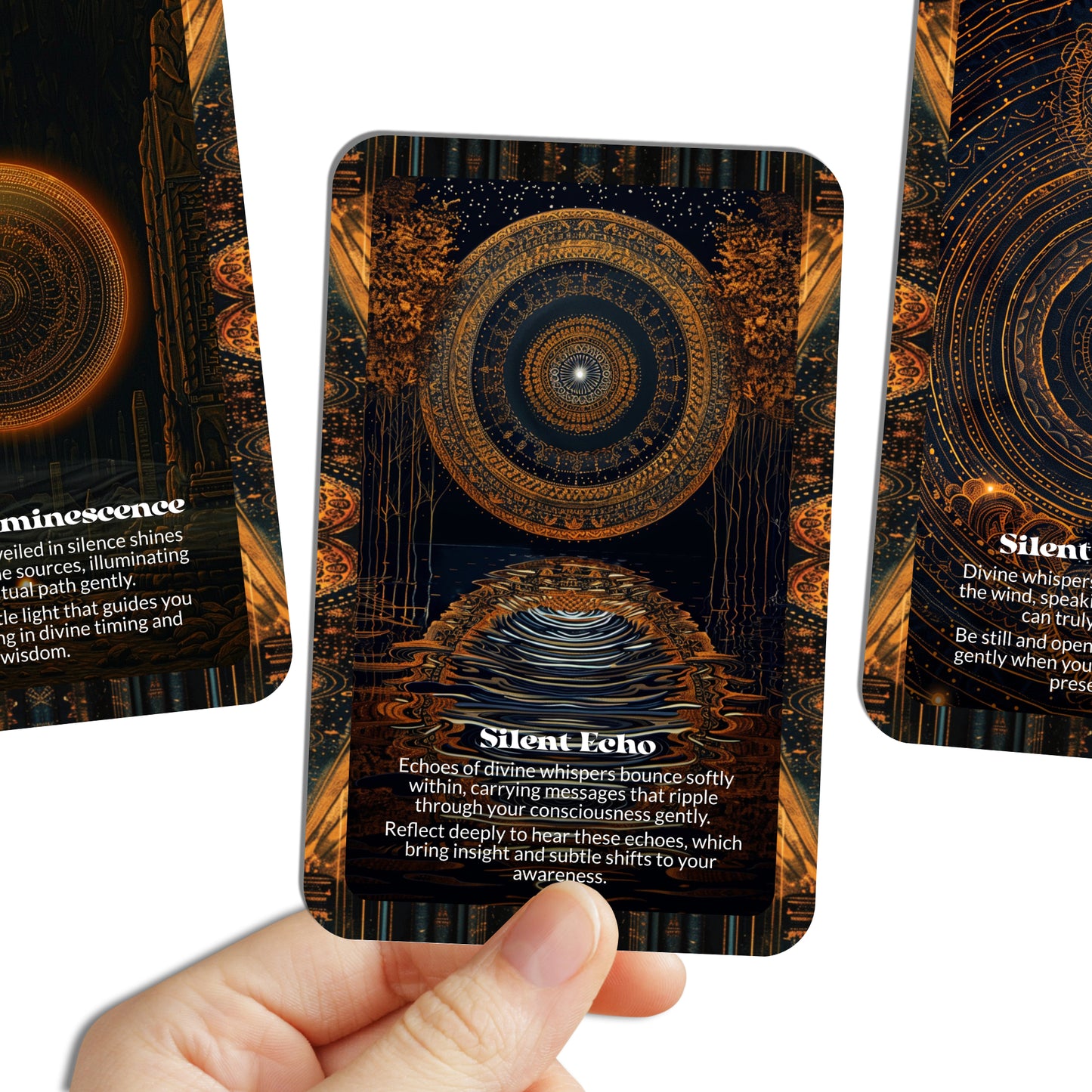 Gods Who Whisper – A Spiritual Communication Oracle Deck – 22 Oracle Cards – Messages from the Subtle Divine