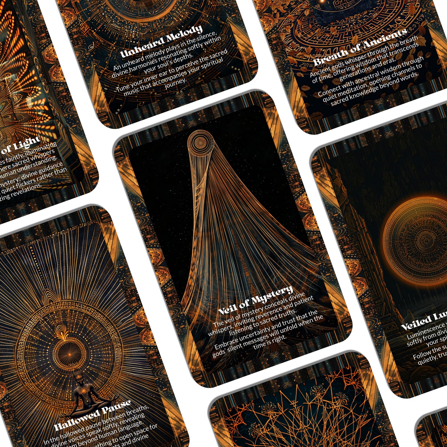 Gods Who Whisper – A Spiritual Communication Oracle Deck – 22 Oracle Cards – Messages from the Subtle Divine