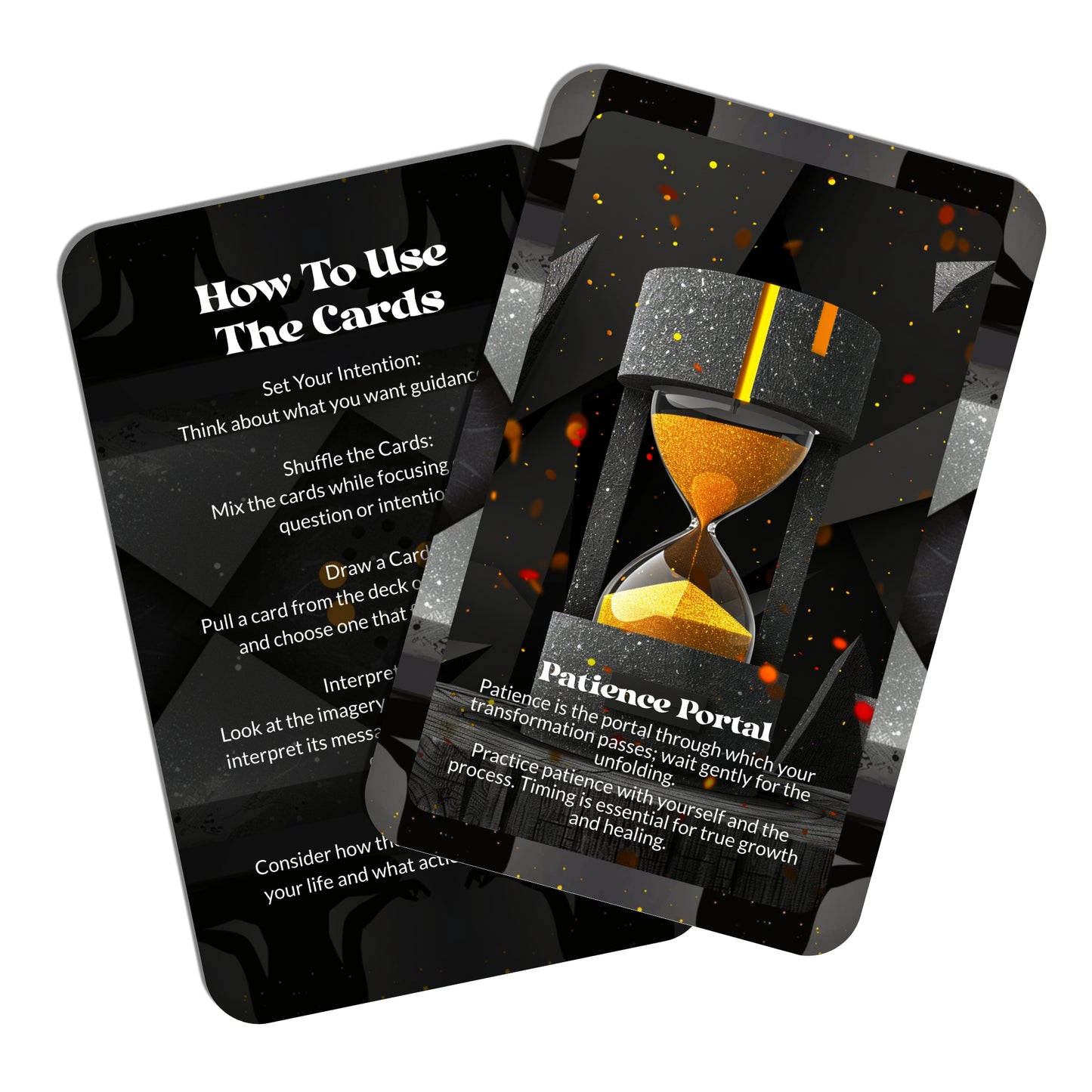 The Shift Room – A Personal Transition Oracle Deck – 22 Oracle Cards – Where Who You Were Begins to Move