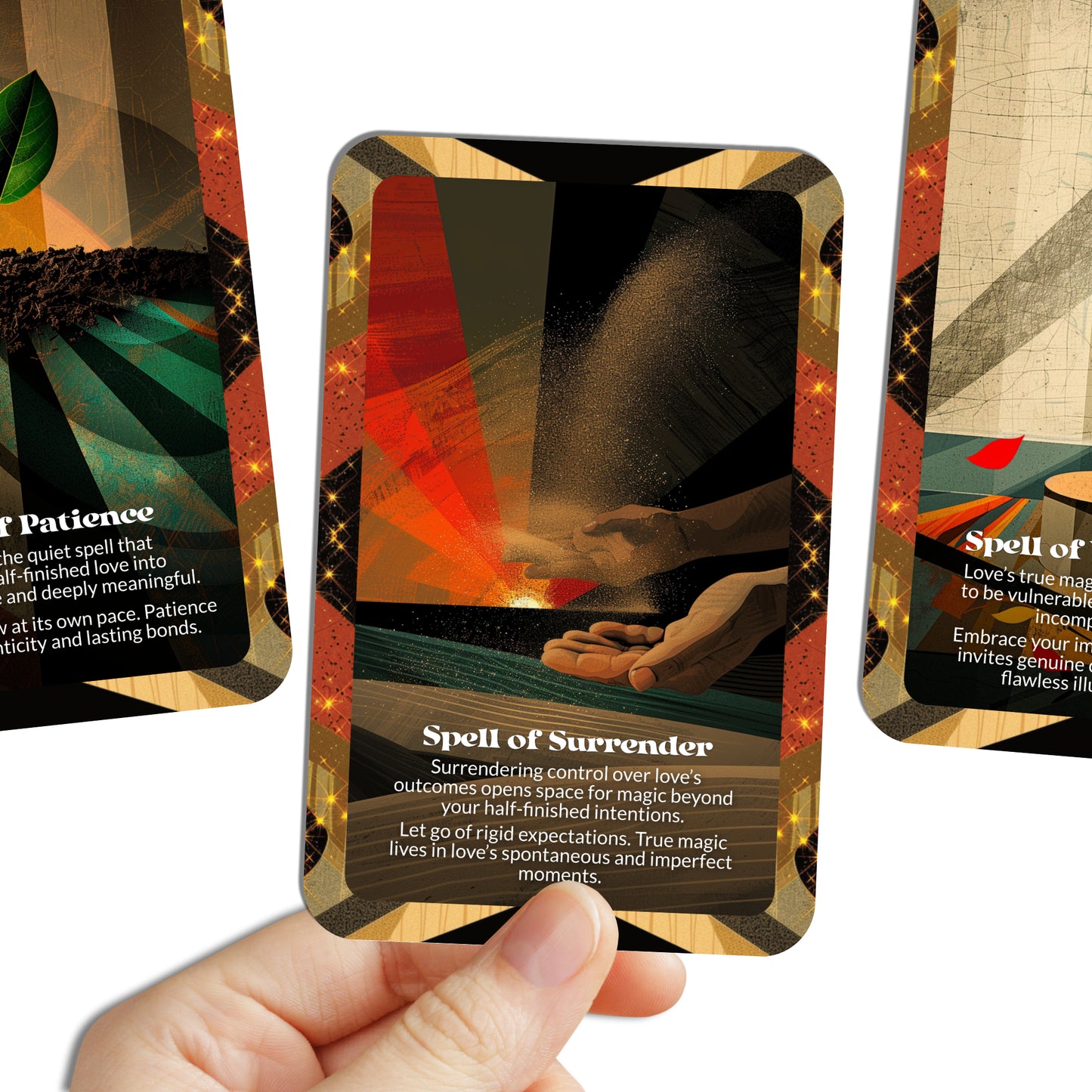 Half-Finished Love Spells – An Imperfect Romance Oracle Deck – 22 Oracle Cards – Love That Was Almost Enough