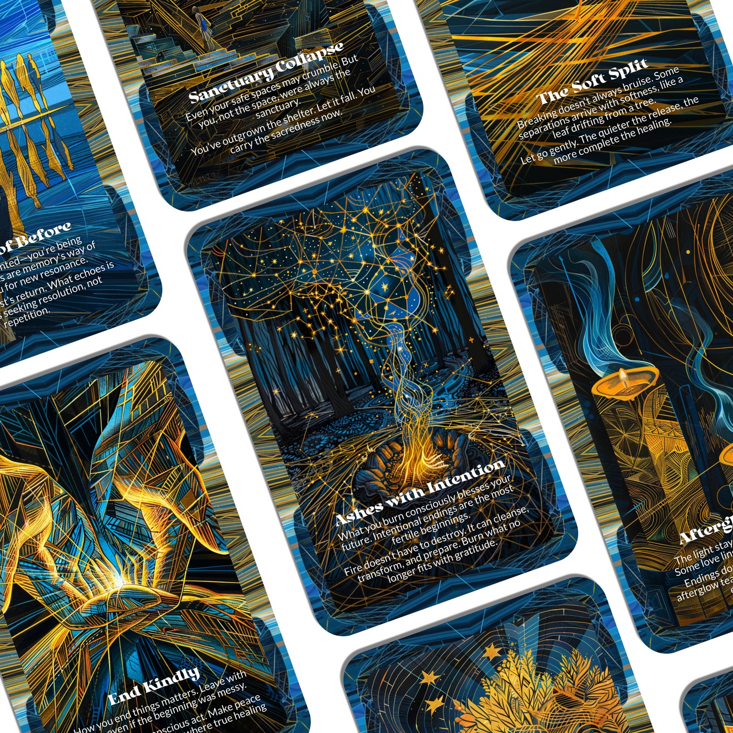 The Soft Apocalypse – A Gentle Transformation Oracle Deck – 22 Oracle Cards – Change the World Without Breaking It