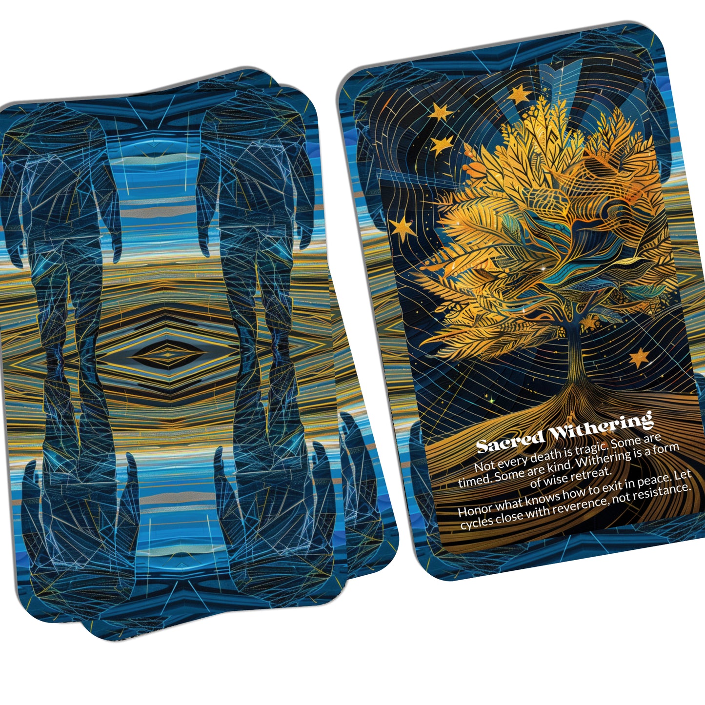 The Soft Apocalypse – A Gentle Transformation Oracle Deck – 22 Oracle Cards – Change the World Without Breaking It