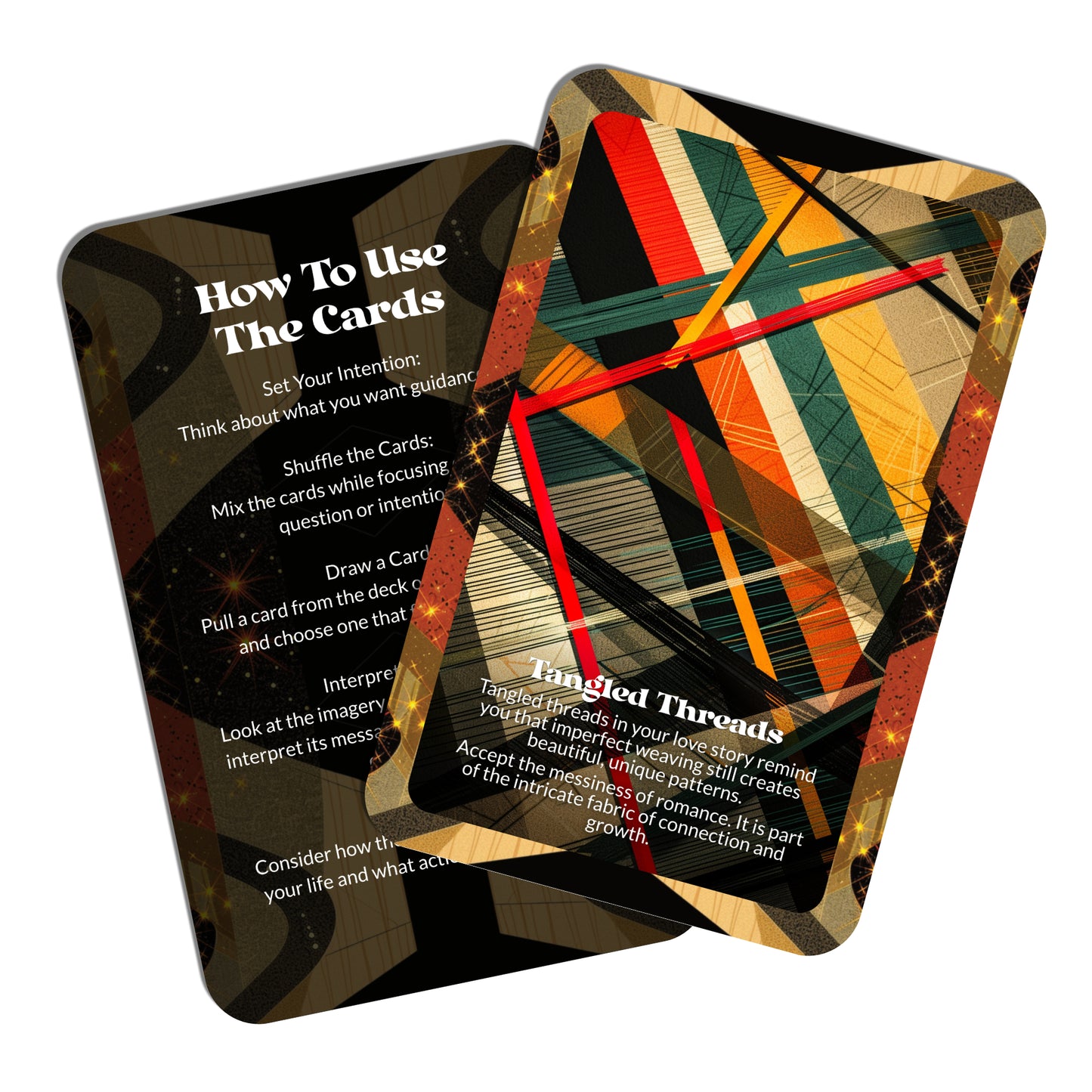 Half-Finished Love Spells – An Imperfect Romance Oracle Deck – 22 Oracle Cards – Love That Was Almost Enough