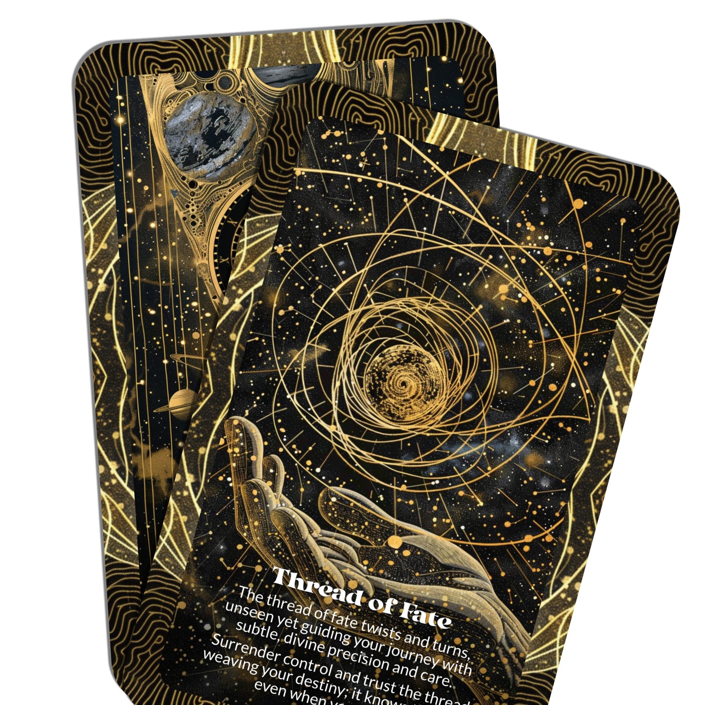The Unseen Thread – A Hidden Connection Oracle Deck – 22 Oracle Cards – Invisible Weaving of Spirit and Soul