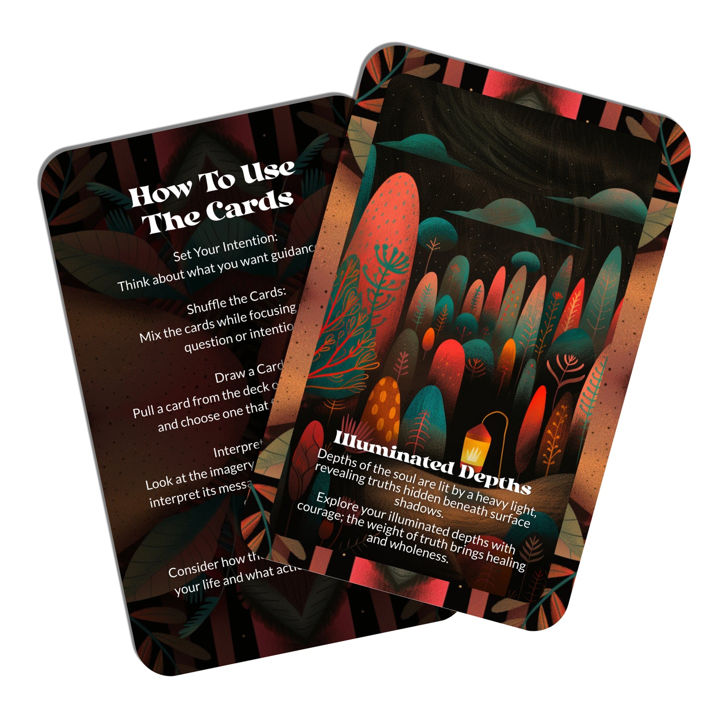 The Weight of Light – An Illumination Oracle Deck – 22 Oracle Cards – Hold the Glow Without Burning Out