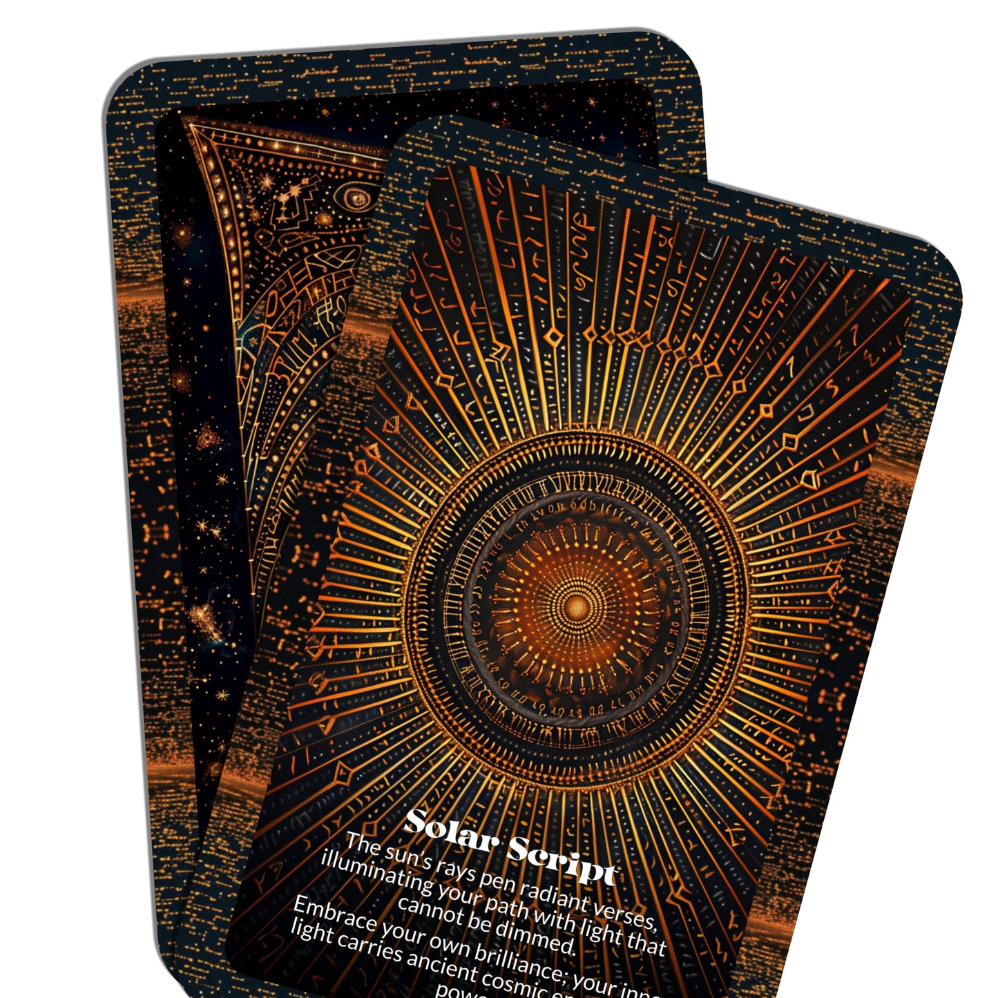Sky Letters – A Cosmic Messaging Oracle Deck – 22 Oracle Cards – The Universe Writes in Symbols