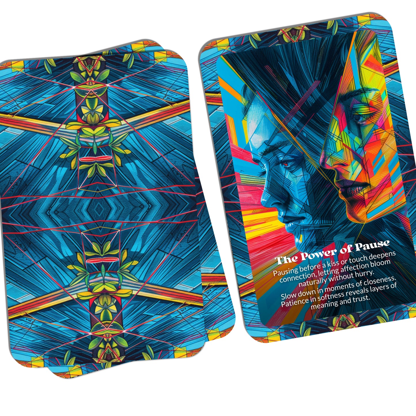 Kiss Theory – An Intuitive Affection Oracle Deck – 22 Oracle Cards – Love Without Proof, Just Knowing