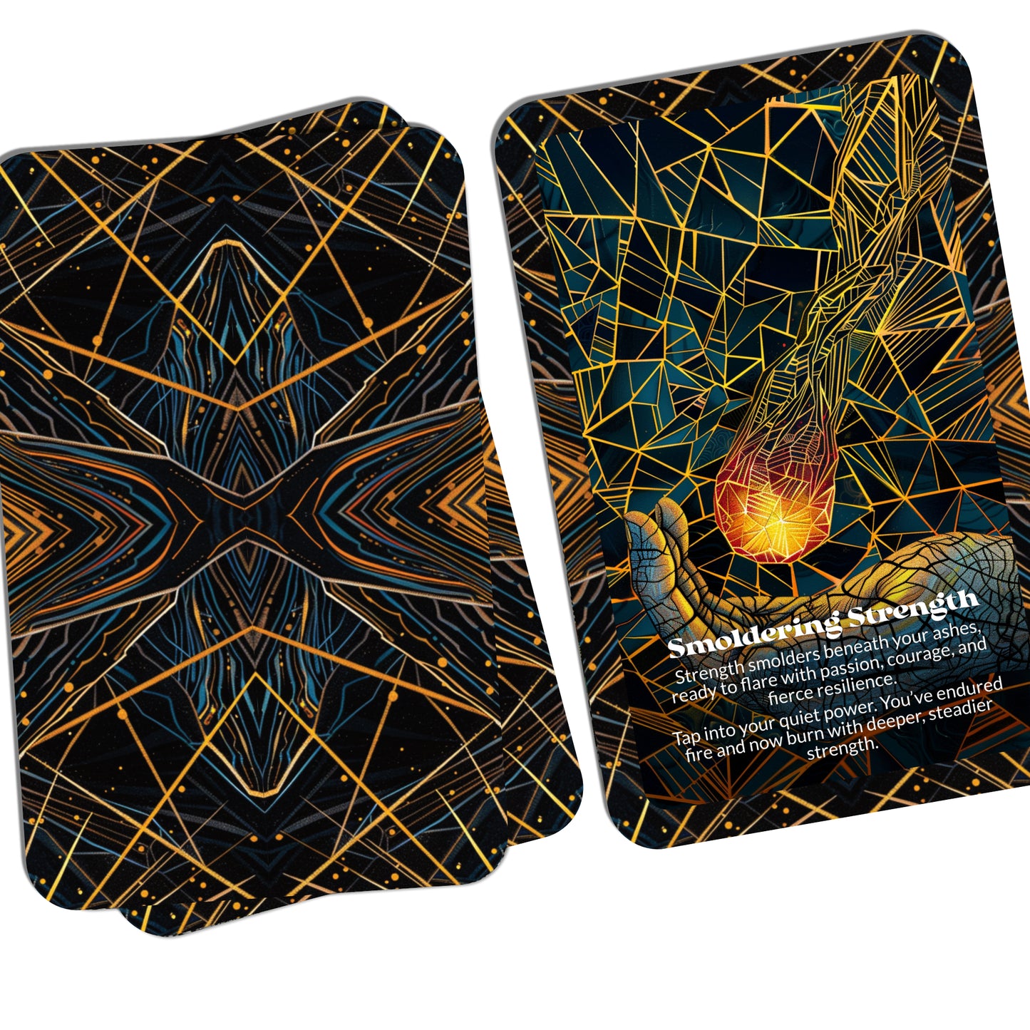 Beneath the Ashes – A Renewal Oracle Deck – 22 Oracle Cards – What Remains After the Burning