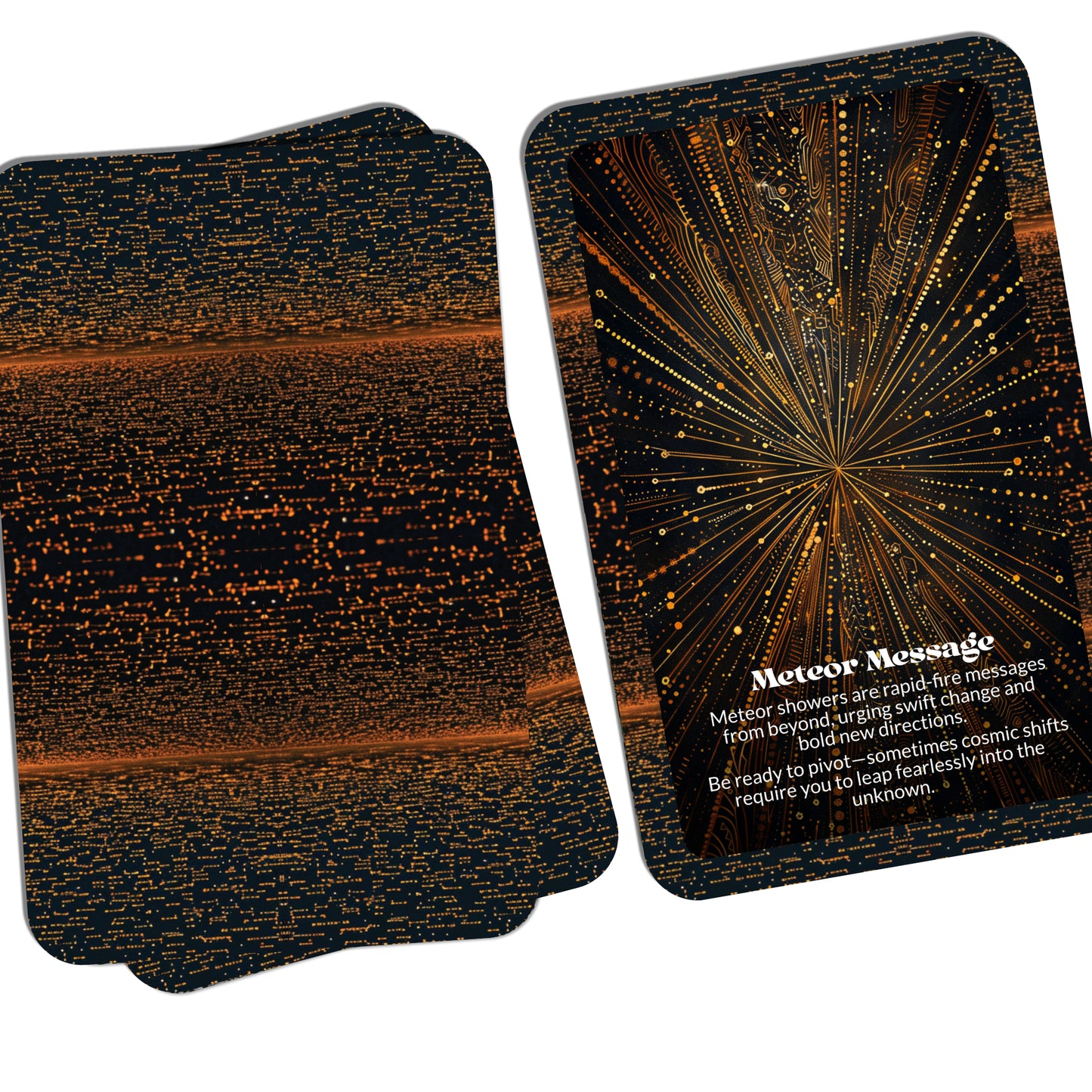 Sky Letters – A Cosmic Messaging Oracle Deck – 22 Oracle Cards – The Universe Writes in Symbols