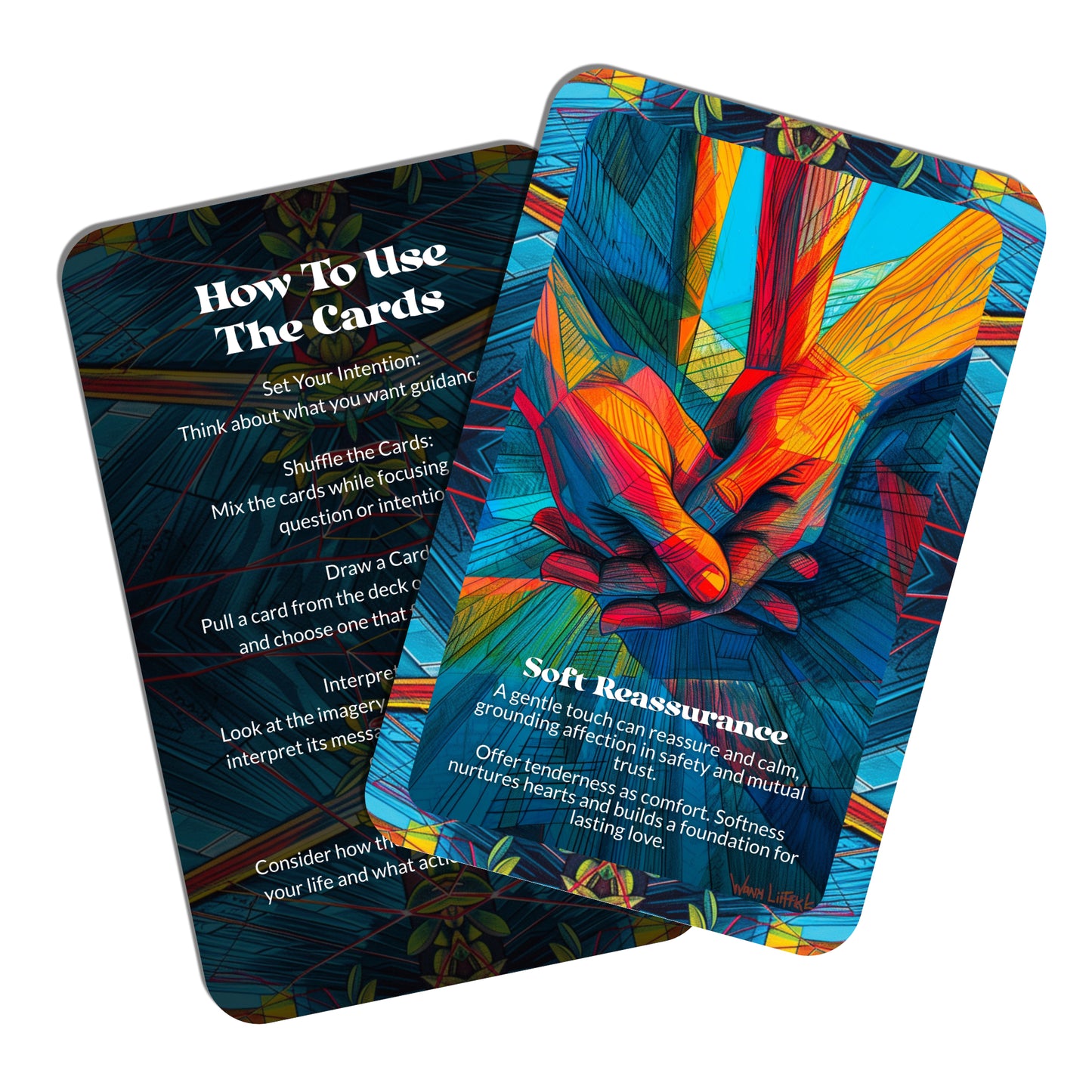 Kiss Theory – An Intuitive Affection Oracle Deck – 22 Oracle Cards – Love Without Proof, Just Knowing