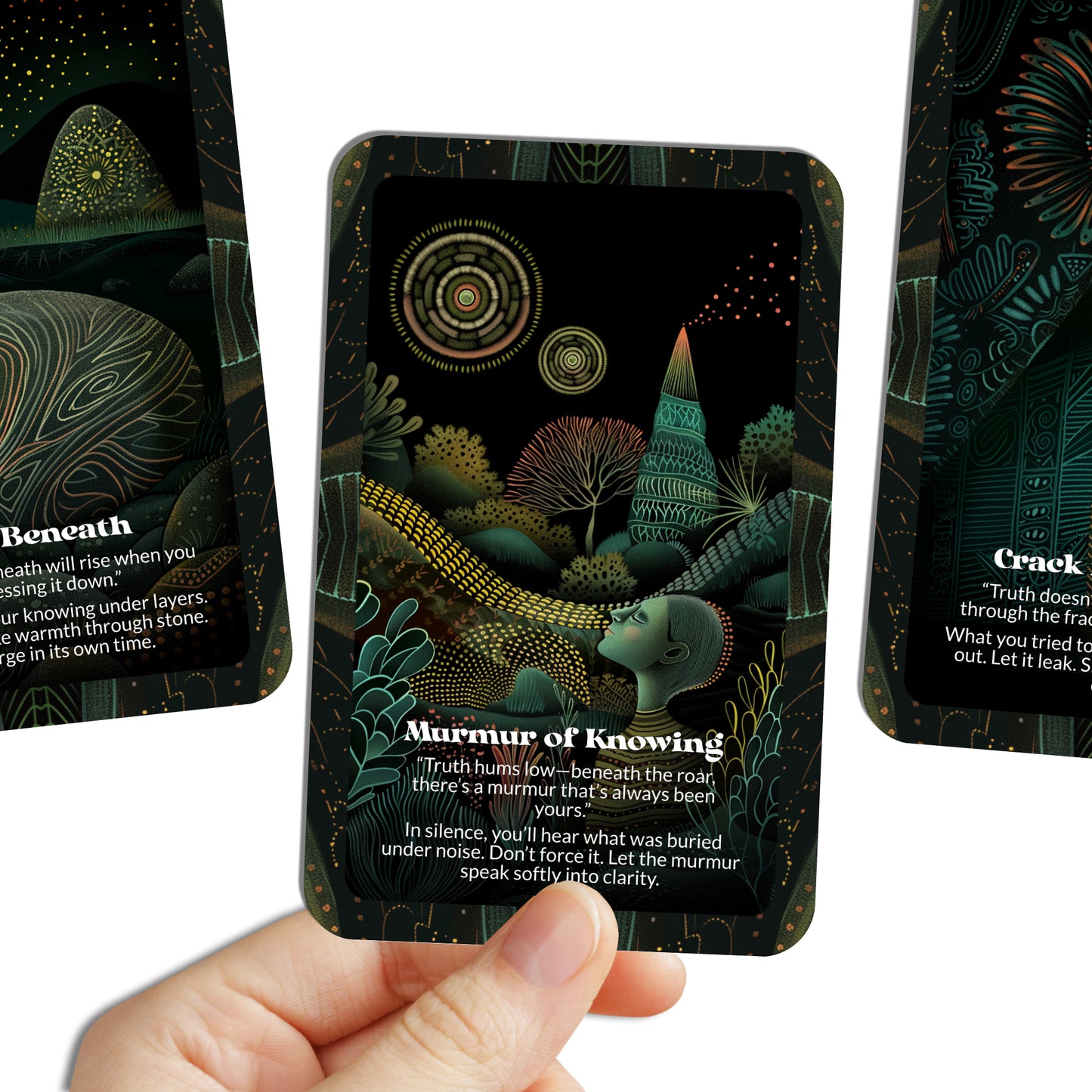 Light Leaks – A Subtle Illumination Oracle Deck – 22 Oracle Cards – Glimpses of Light in the Hidden Corners