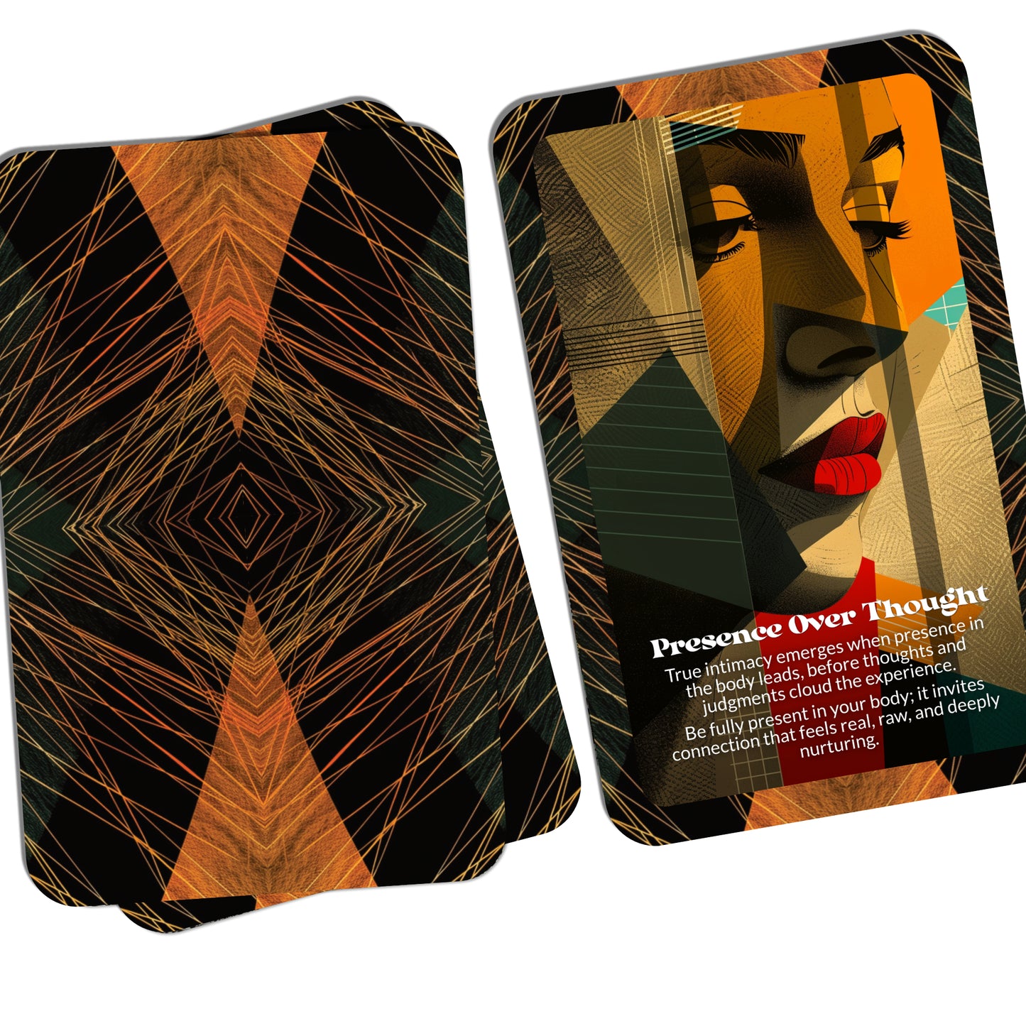 Touch Before Thought – A Somatic Connection Oracle Deck – 22 Oracle Cards – Feel First, Then Understand