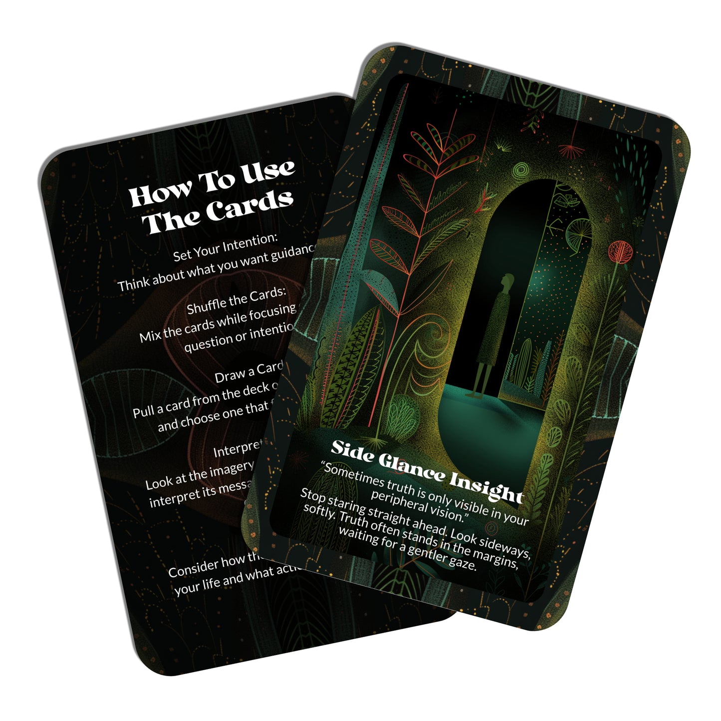 Light Leaks – A Subtle Illumination Oracle Deck – 22 Oracle Cards – Glimpses of Light in the Hidden Corners