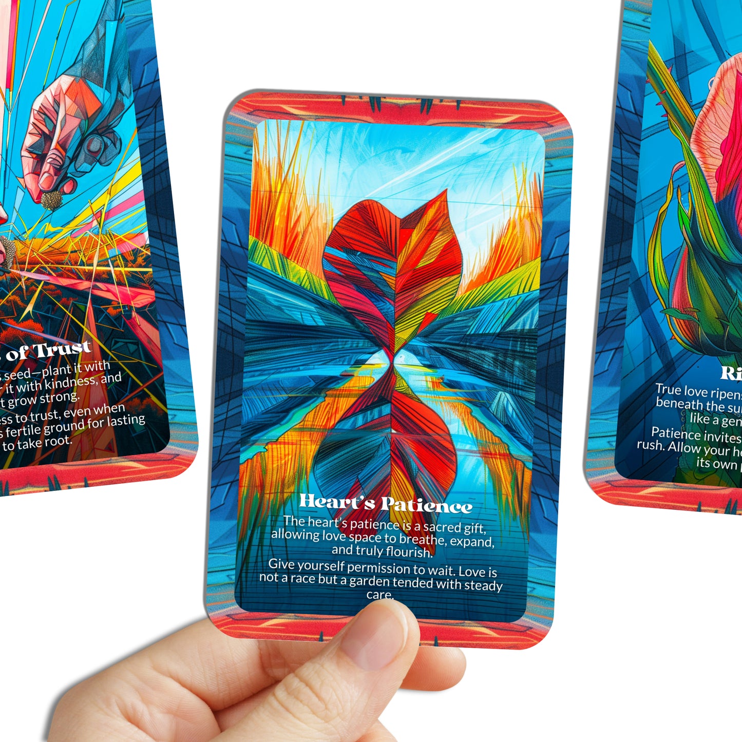 Love, Eventually – A Heart Patience Oracle Deck – 22 Oracle Cards – When the Timing is a Tender Mystery