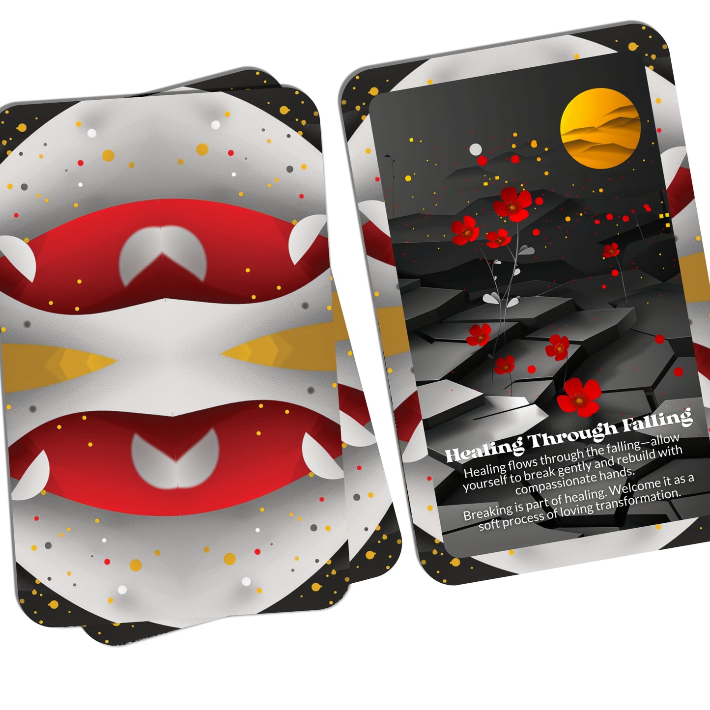 Unmake Me Kindly – A Spiritual Surrender Oracle Deck – 22 Oracle Cards – Let the Undoing Be Tender