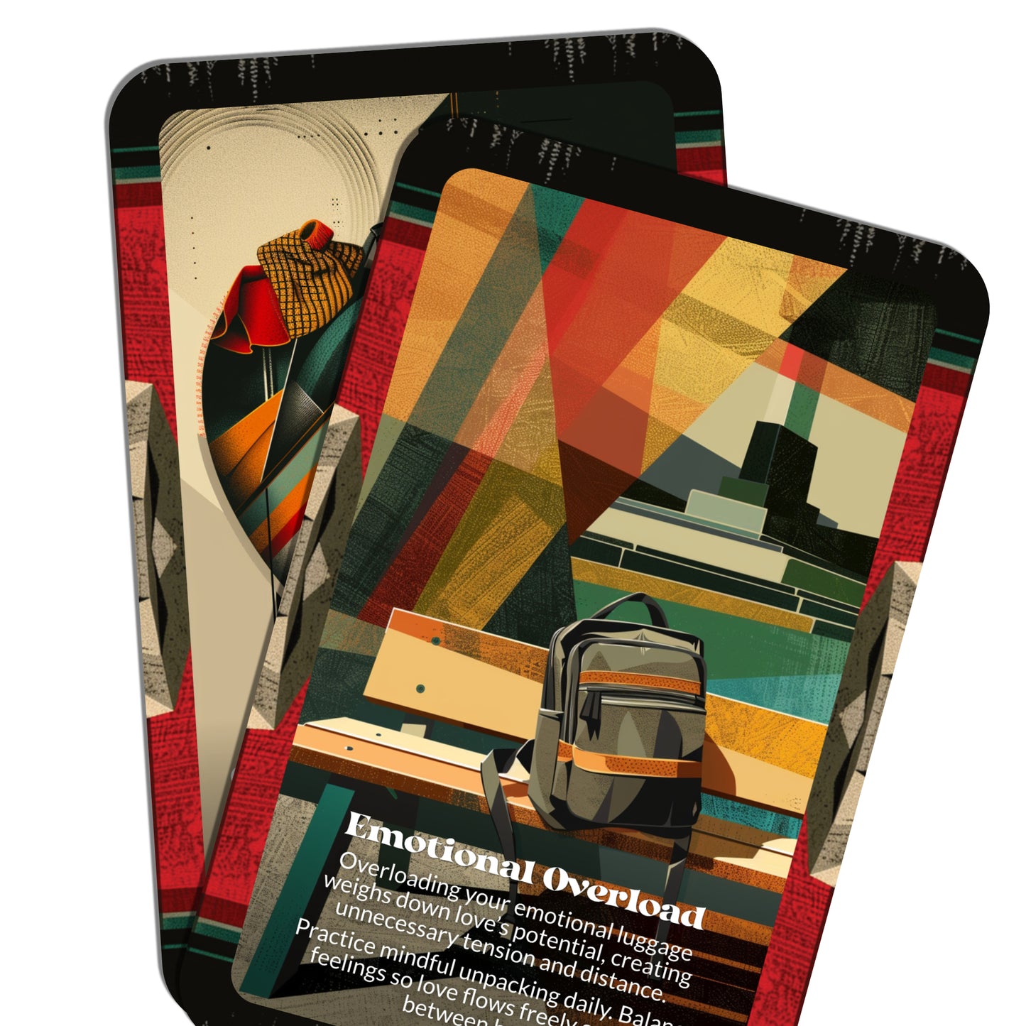 Lover’s Luggage – An Emotional Healing Oracle Deck – 22 Oracle Cards – Unpack the Past You Carried Here