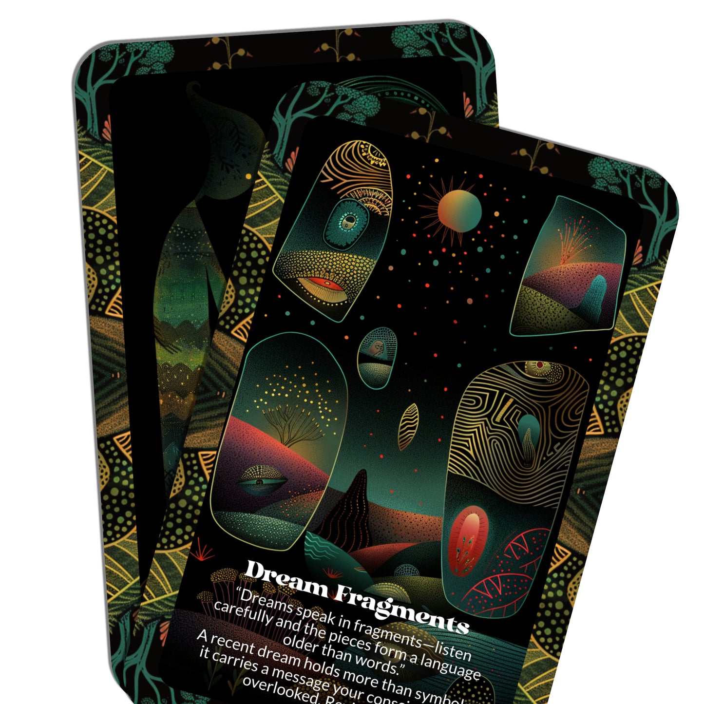 Unseen Currents – A Subconscious Exploration Oracle Deck – 22 Oracle Cards – What Flows Beneath Awareness