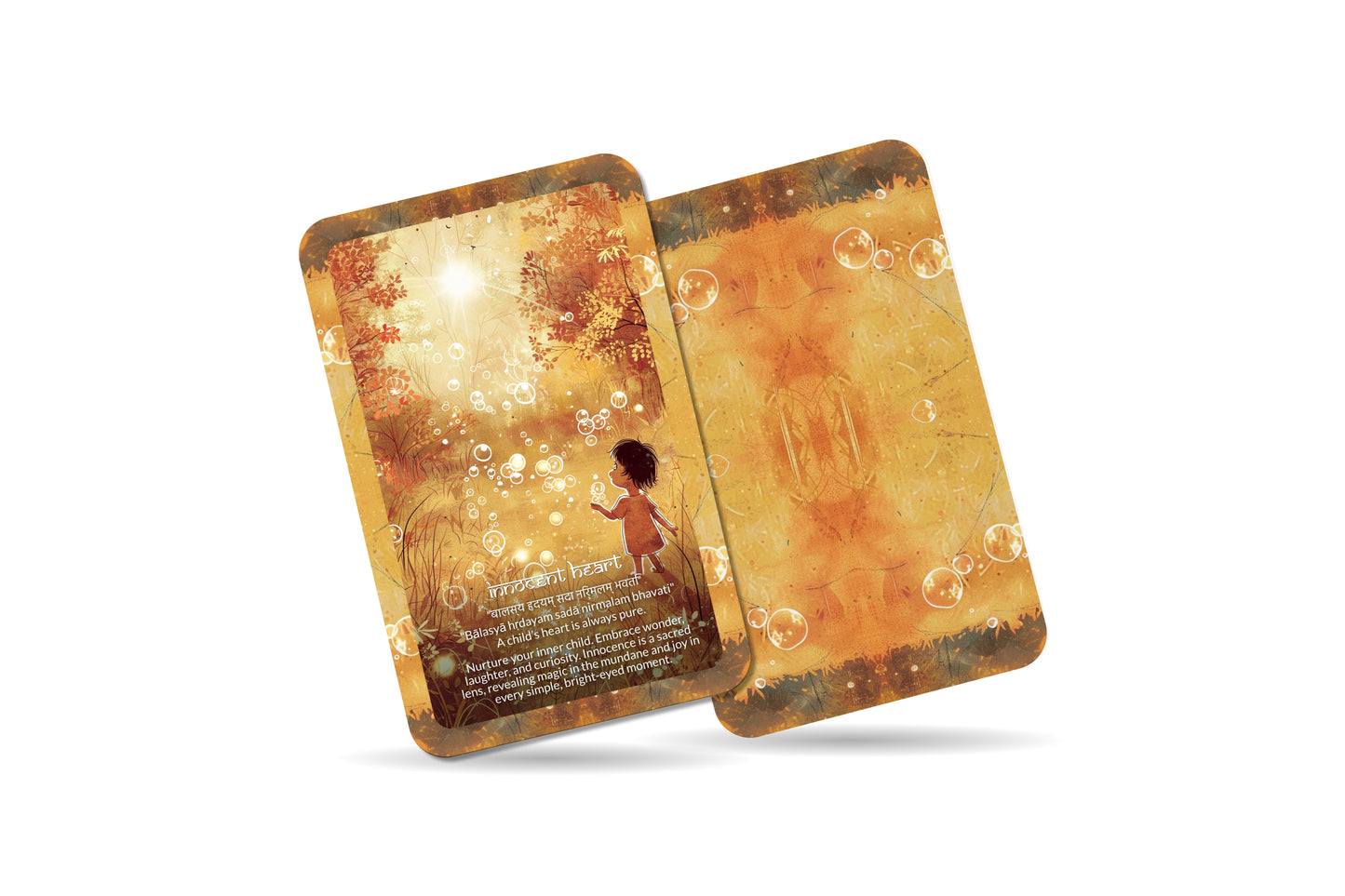 Child Mantra – A Divine Feminine Oracle Deck – 22 Oracle Cards – Embracing Innocence and Wonder