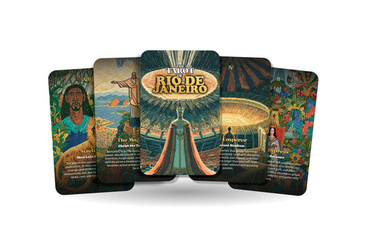 The Tarot of Rio de Janeiro – A Brazilian Carnival Tarot Deck – 22 Tarot Cards – Mountains, Music, and Ocean Spirit