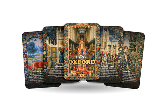 The Tarot of Oxford – An English Scholarly Tarot Deck – 22 Tarot Cards – Ancient Colleges and Timeless Wisdom