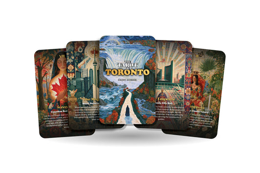 The Tarot of Toronto – A Canadian Multicultural Tarot Deck – 22 Tarot Cards – Urban Diversity and Lakeside Spirit