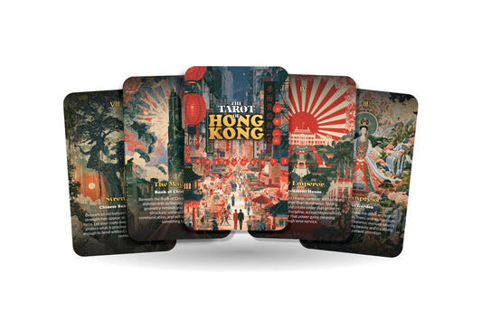 The Tarot of Hong Kong – A Dragon City Tarot Deck – 22 Tarot Cards – Eastern Wisdom and Harbour Energy