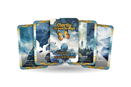 Clarity Breakthrough Cards – Clear the Fog – Powerful Insights for Inner Vision 22-Card Deck
