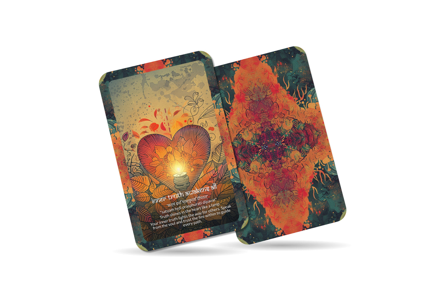 Truth Mantra – A Soul Integrity Oracle Deck – 22 Oracle Cards – Speak, Live, and Be Your Truth